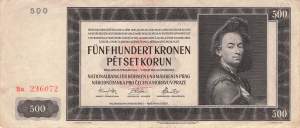 500 Kronen 1942